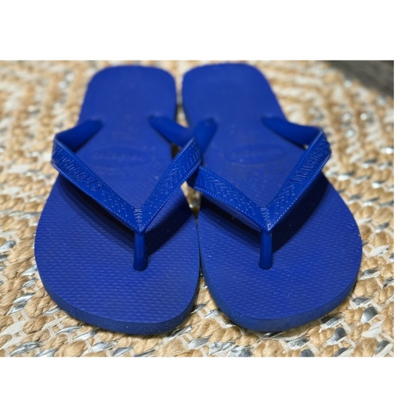 Havaianas Women's Top Flip Flops - Marine Blue - US W 9/10 - Picture 1 of 7